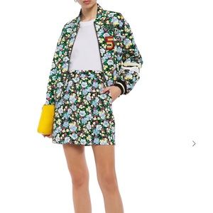 NEW Maje floral mini skirt